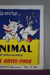 Veterinary Paskanimal Aluminium Advertising Sign 