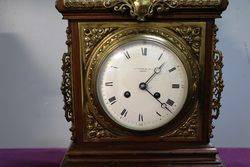 Stunning Antique Walnut Bracket Clock 