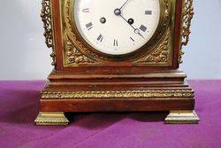 Stunning Antique Walnut Bracket Clock 