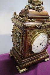 Stunning Antique Walnut Bracket Clock 