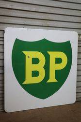 BP Enamel Advertising Sign