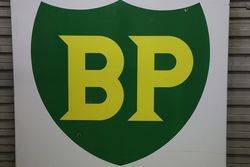 BP Enamel Advertising Sign