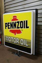 Pennzoil Motor Oil Double Sided Lightbox   