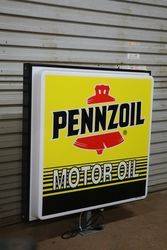 Pennzoil Motor Oil Double Sided Lightbox   