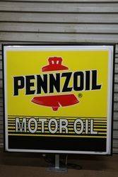 Pennzoil Motor Oil Double Sided Lightbox   