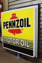 Pennzoil Motor Oil Double Sided Lightbox   