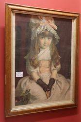 Cherry Ripe Victorian Print + Frame Painted By JEMillais  RA 