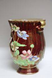 Crown Devon Fieldings Ruby Lustre Vase 