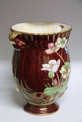 Crown Devon Fieldings Ruby Lustre Vase 