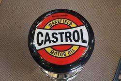 Adjustable GarageBar Stool Wakefield Castrol Motor Oil 