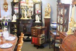 Antique Revolving Bookcase