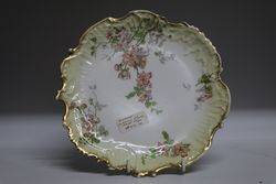 Lovely Quality Limoges Cabinet Plate #