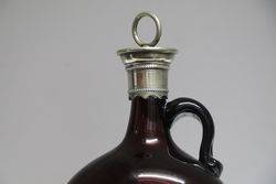 Victorian Glass Flask  