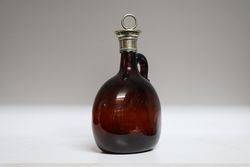 Victorian Glass Flask  