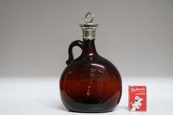 Victorian Glass Flask  