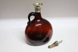 Victorian Glass Flask  