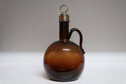 Victorian Glass Flask 