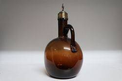 Victorian Glass Flask 