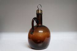 Victorian Glass Flask 