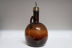 Victorian Glass Flask 