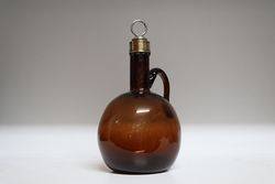 Victorian Glass Flask 