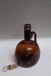 Victorian Glass Flask 