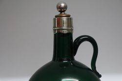 Victorian Glass Flask 