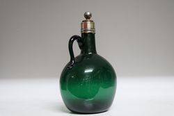 Victorian Glass Flask 