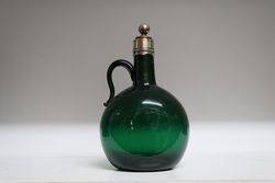 Victorian Glass Flask 