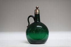 Victorian Glass Flask 