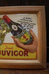 Juvigor Framed Advertising Card  