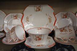 20 Piece Shelley Porcelain Tea Service. # 