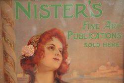 Wooden Framed Nisterand39s Fine Art Publications Advertising 