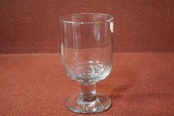 Early 19th Century Bucket Bowl Drinking Glass  #
