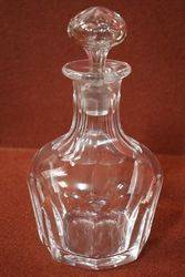 Quality Cut Lead Glass Decanter  