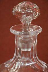 Quality Cut Lead Glass Decanter  