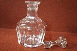 Quality Cut Lead Glass Decanter  