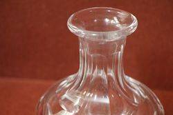 Quality Cut Lead Glass Decanter  