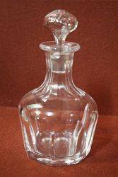 Quality Cut Lead Glass Decanter  