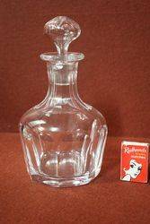 Quality Cut Lead Glass Decanter  