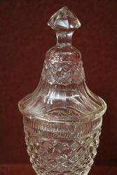 Regency Lead Glass Covered Urn 