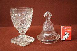 Regency Lead Glass Covered Urn 