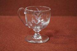 Victorian Glass Custard Cup. #