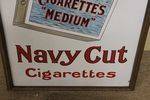 A Stunning Players Navy Cut Cigarettes Enamel Sign