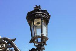 Quality Regency Style Cast Iron Wall Lamp