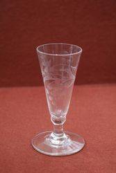 19th Century Dwarf Ale Glass 