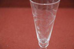 19th Century Dwarf Ale Glass 