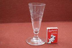 19th Century Dwarf Ale Glass 