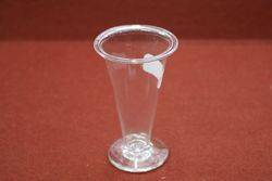 19th Century Funnel Shape Jelly Glass  #