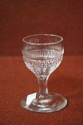 Early 19th Century Cut Cup Bowl Drinking Glass #